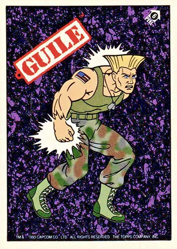 Guile, Street Fighter 2 Retro Card, KÄGÉ GFX