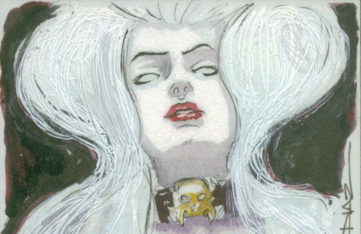 2011 5finity Lady Death Sketch Card Artist Checklist, Numbers