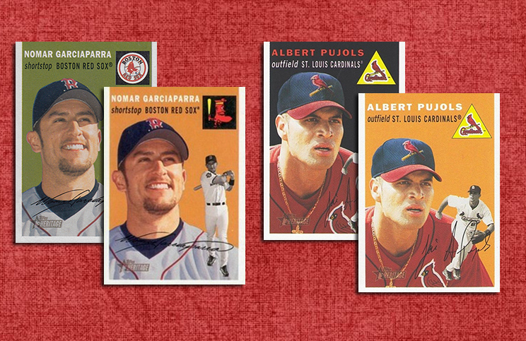 2003 Topps Heritage Baseball Variations Gallery, Checklist, Guide