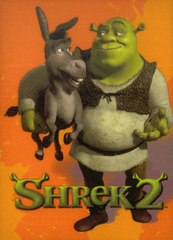 2004 Comic Images Shrek 2 Checklist, Trading Cards Details