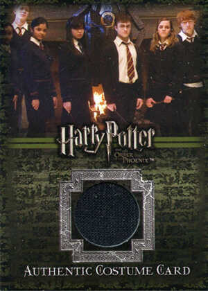 2007 Harry Potter and the Order of the Phoenix Checklist, Cards Info