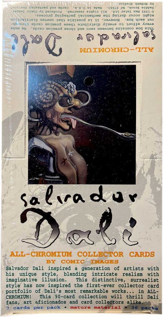 1995 Comic Images Salvador Dali All-Chromium Box