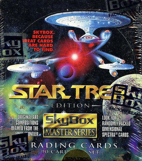 1993 SkyBox Star Trek Master Series Hobby Box