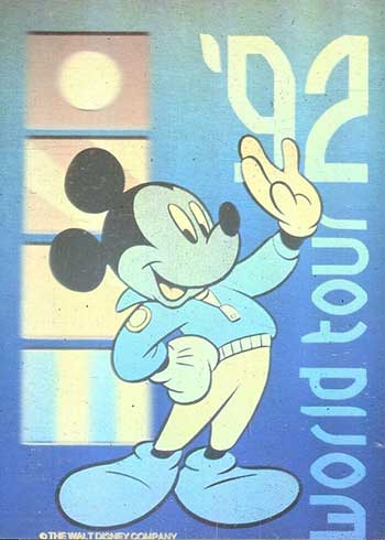 1992 Disney Collector Cards Series II - Mickey Mouse In The