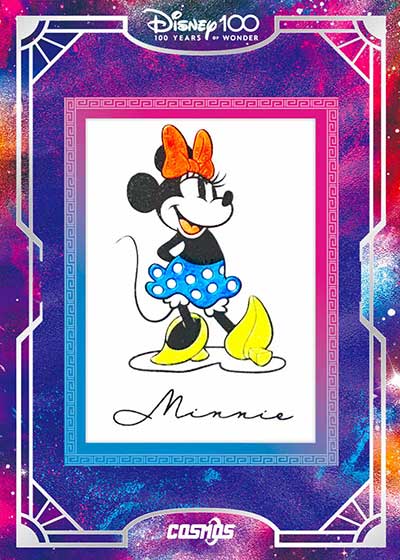 2023 Kakawow Cosmos Disney 100 All-Star Carved Porcelain Relics Minnie Mouse