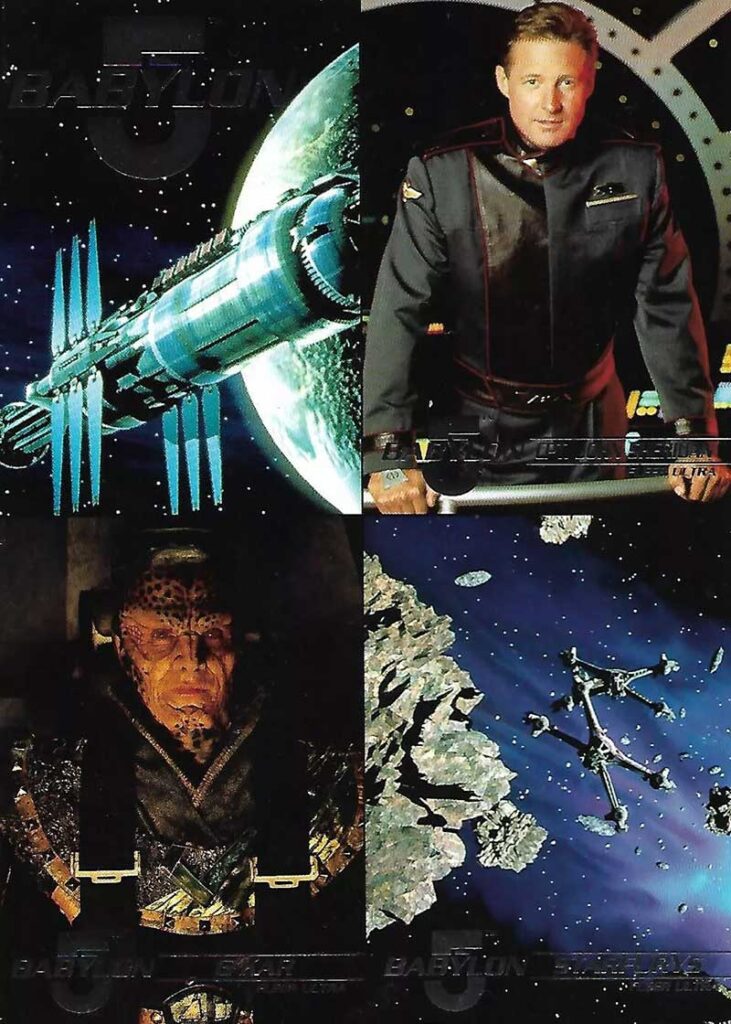 1995 Fleer Ultra Babylon 5 Promo Card Sheet